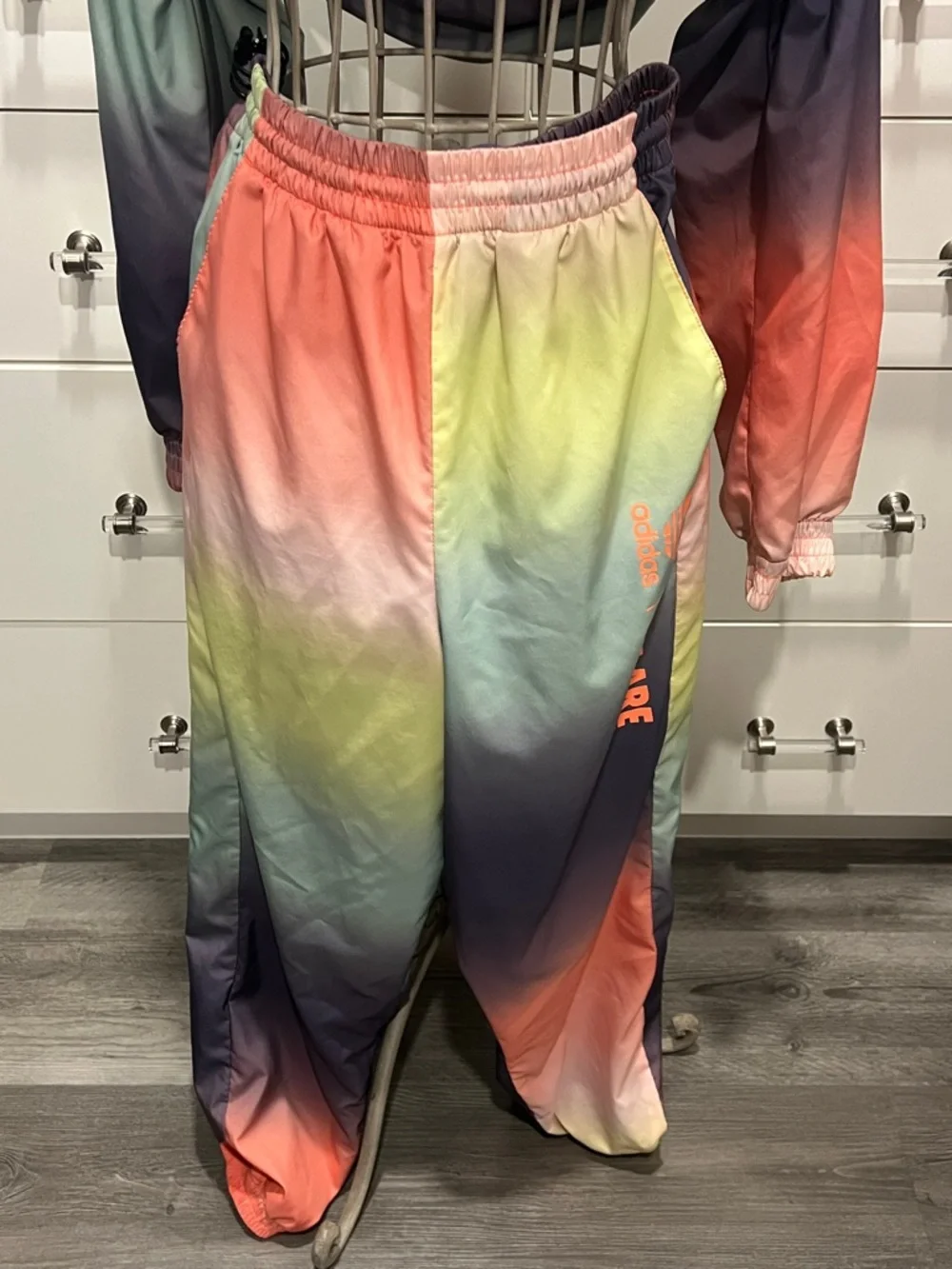 Adidas Originals Girls Are Awesome Tracksuit Jacket (size M) and Pants (size S)